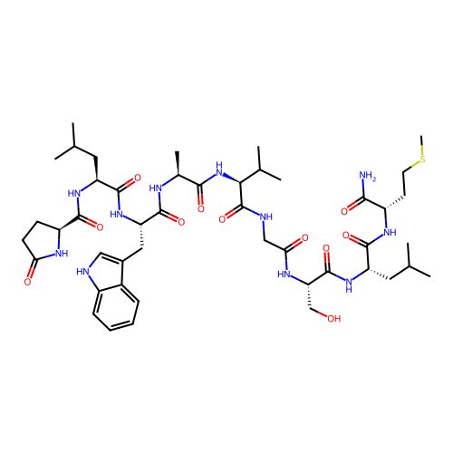 phyllolitorin, Leu-8- structure