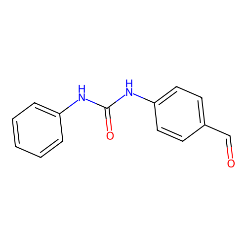 1-(4-Formylphenyl)-3-phenylurea structure