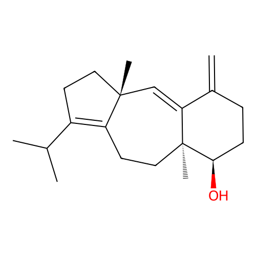 (3aR,8R,8aS)-2,3,3a,5,6,7,8,8a,9,10-Decahydro-3a,8a-dimethyl-5-methylene-1-(1-methylethyl)benz[f]azulen-8-ol structure