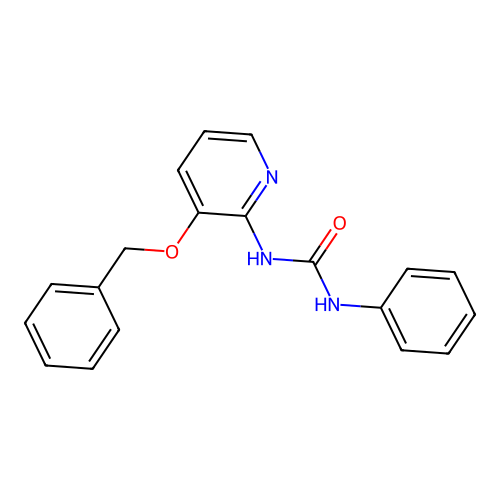 3-[3-(Benzyloxy)pyridin-2-yl]-1-phenylurea structure