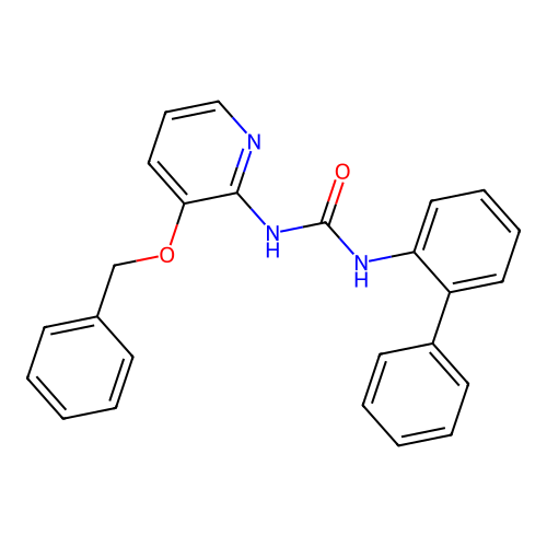 1-(3-Benzyloxy-2-pyridyl)-3-(2-phenylphenyl)urea structure