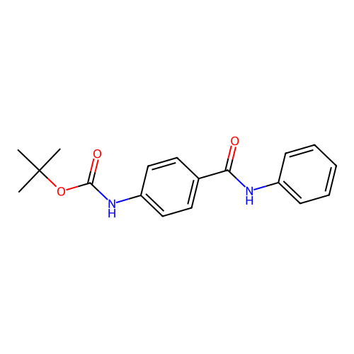 tert-butyl N-[4-(phenylcarbamoyl)phenyl]carbamate structure