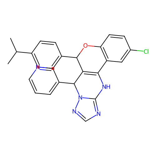 C26H22ClN5O structure