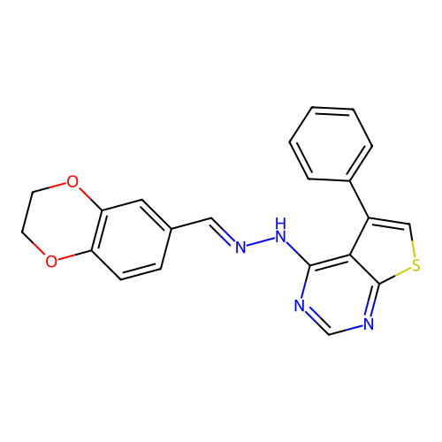 C21H16N4O2S structure