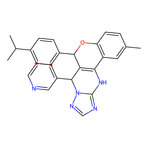 C27H25N5O structure