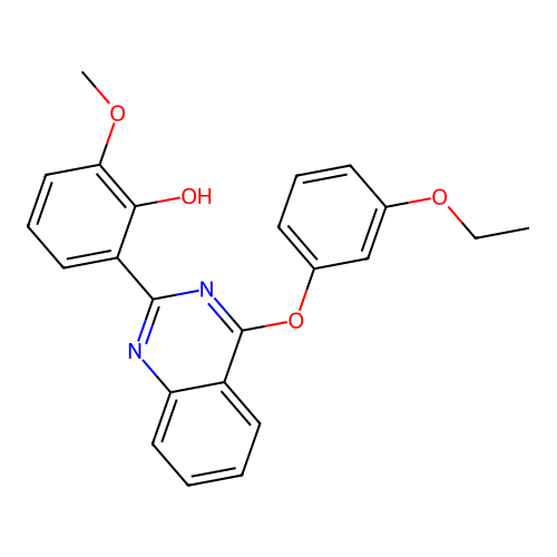 2-(4-(3-Ethoxyphenoxy)quinazolin-2-yl)-6-methoxyphenol structure