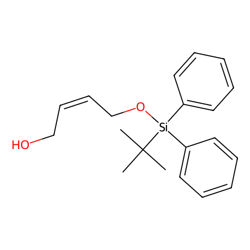 (Z)-4-[tert-butyl(diphenyl)silyl]oxybut-2-en-1-ol structure