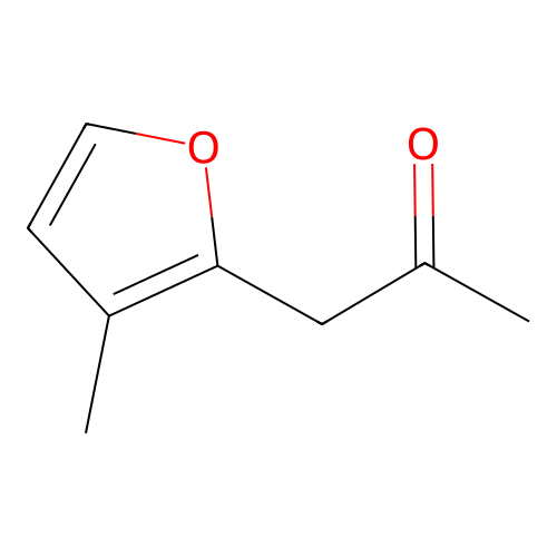 3-Methyl-2-(2-oxopropyl)furan structure