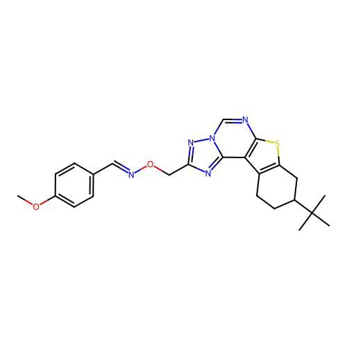 C24H27N5O2S structure