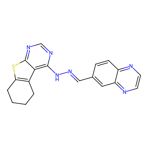 C19H16N6S structure