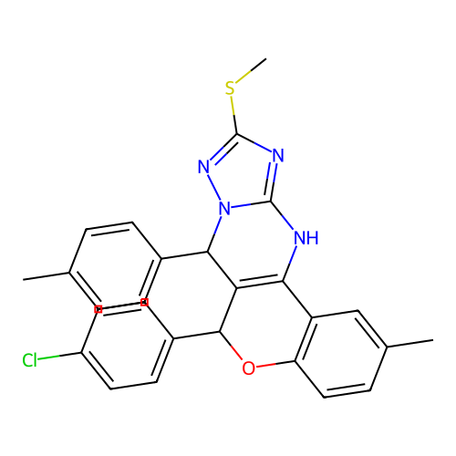 C27H23ClN4OS structure
