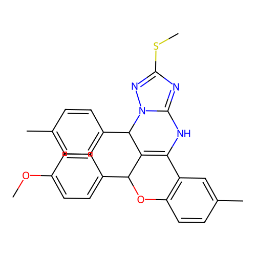 C28H26N4O2S structure