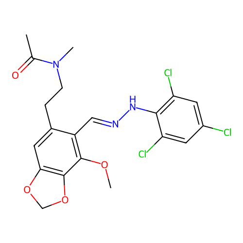 C20H20Cl3N3O4 structure