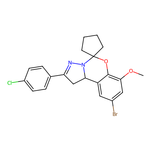C21H20BrClN2O2 structure