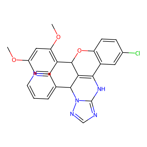 C25H20ClN5O3 structure