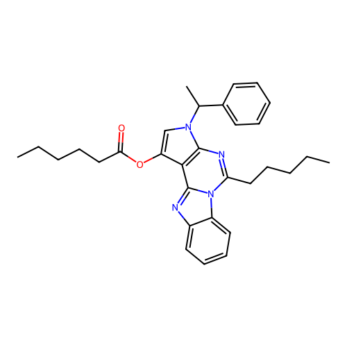 C31H36N4O2 structure