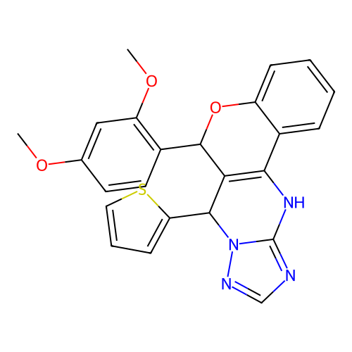 C24H20N4O3S structure