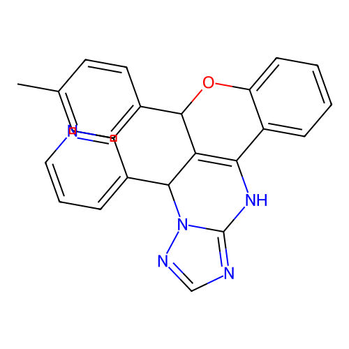 C24H19N5O structure