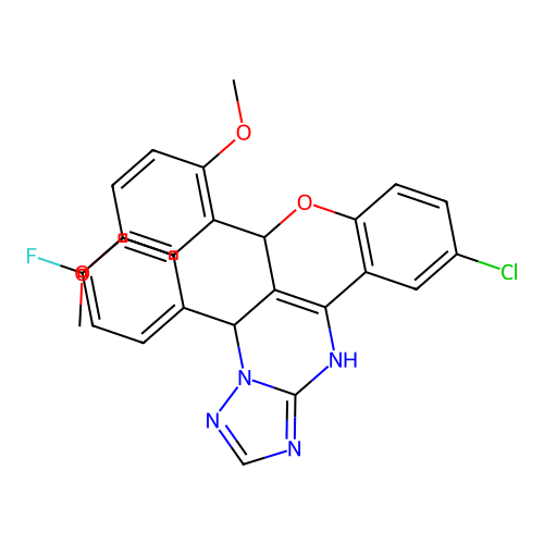 C26H20ClFN4O3 structure