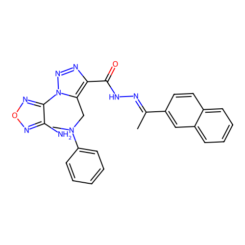 C25H23N9O2 structure
