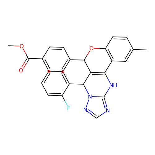 C27H21FN4O3 structure