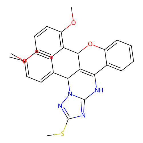 C28H26N4O3S structure