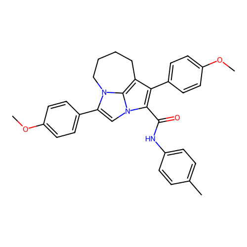 C32H31N3O3 structure