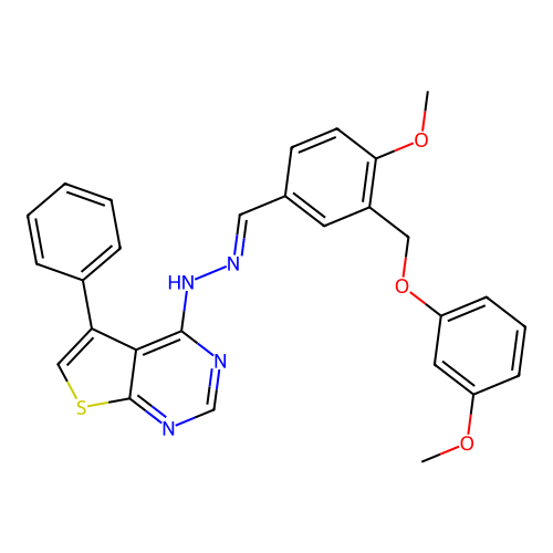 C28H24N4O3S structure