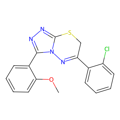 C17H13ClN4OS structure