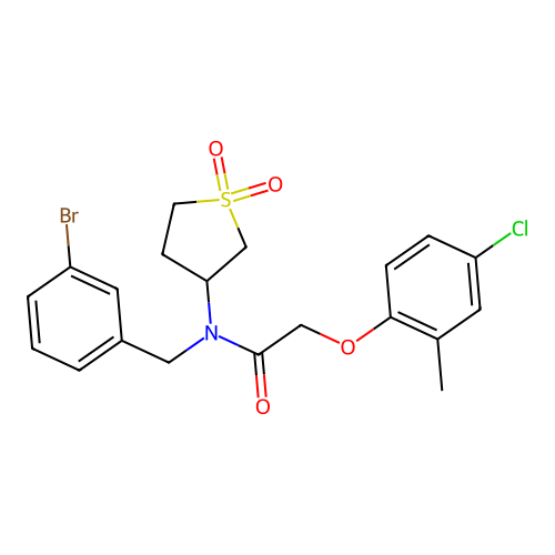 C20H21BrClNO4S structure