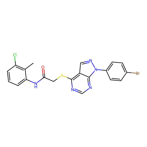 C20H15BrClN5OS structure