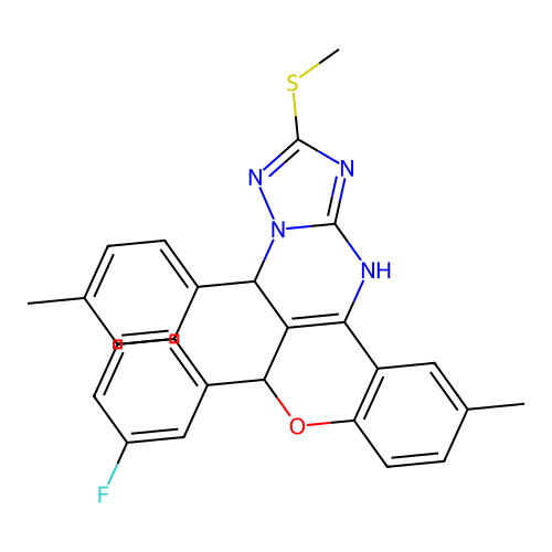 C27H23FN4OS structure