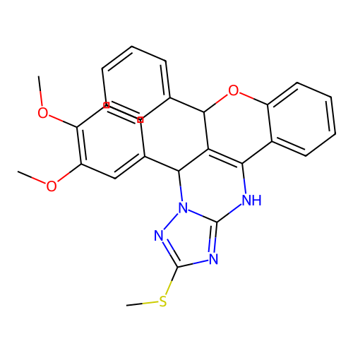 C27H24N4O3S structure