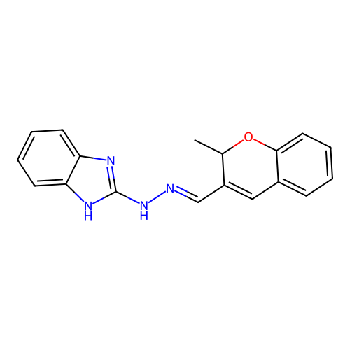 C18H16N4O structure