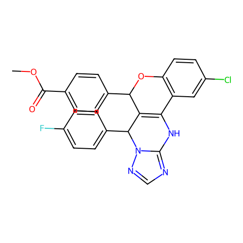 C26H18ClFN4O3 structure