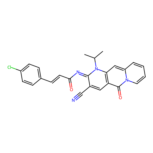 C25H19ClN4O2 structure