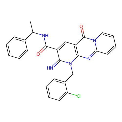 C27H22ClN5O2 structure