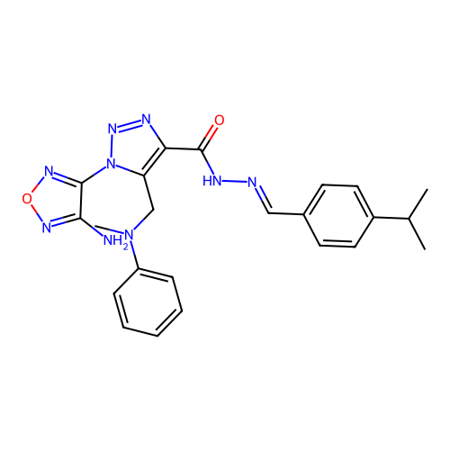 C23H25N9O2 structure