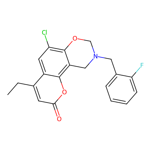 C20H17ClFNO3 structure
