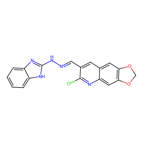 C18H12ClN5O2 structure