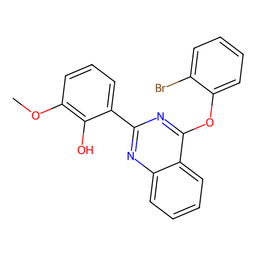 2-(4-(2-Bromophenoxy)quinazolin-2-yl)-6-methoxyphenol structure
