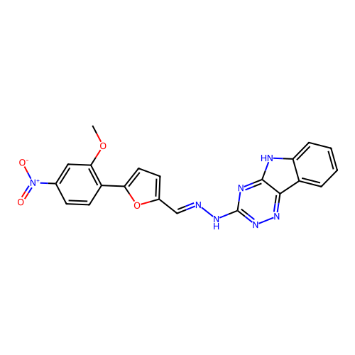 C21H15N7O4 structure