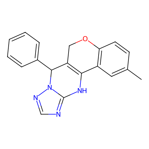 C19H16N4O structure