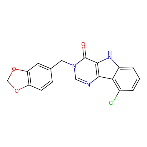 C18H12ClN3O3 structure