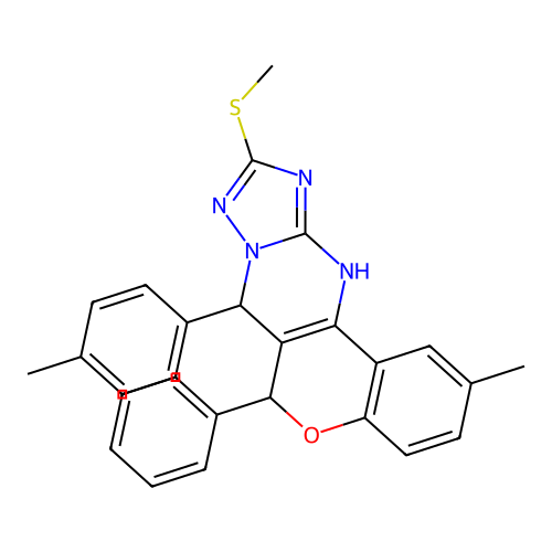 C27H24N4OS structure