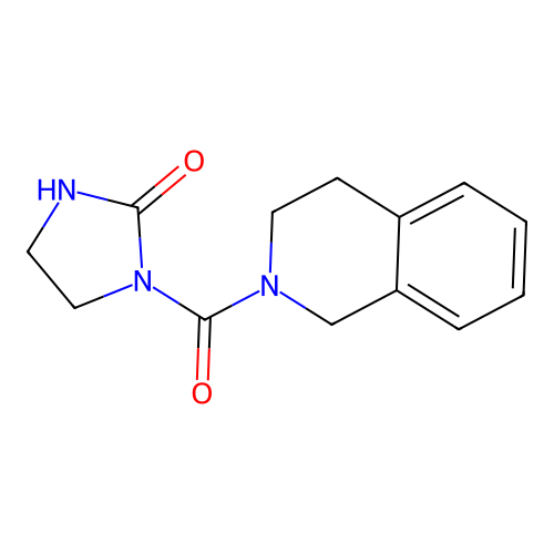 1-(1,2,3,4-Tetrahydroisoquinoline-2-carbonyl)imidazolidin-2-one structure