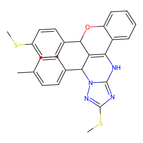 C27H24N4OS2 structure