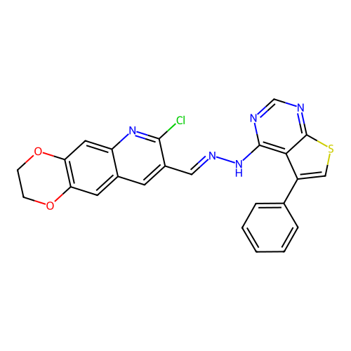 C24H16ClN5O2S structure