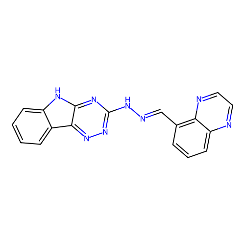 C18H12N8 structure