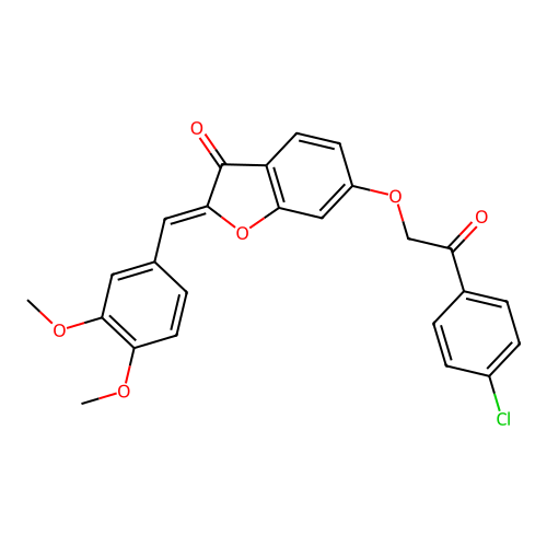 C25H19ClO6 structure